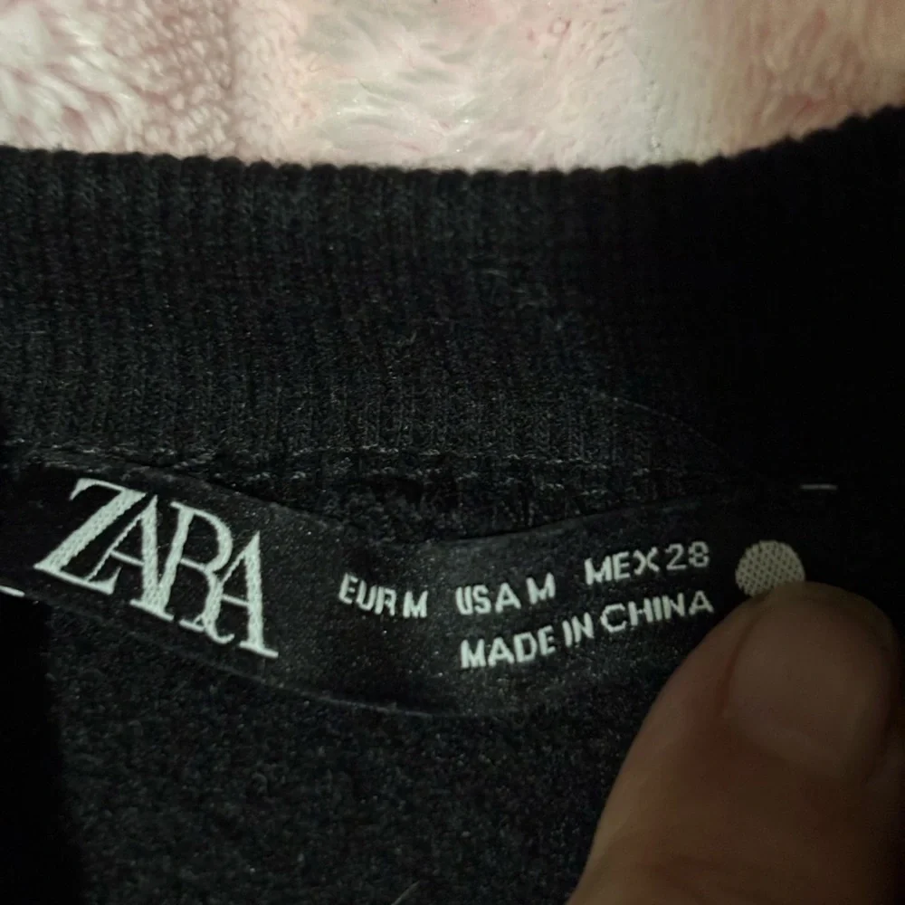 Zara Women's Black bow Sweater medium - Picture 9 of 10